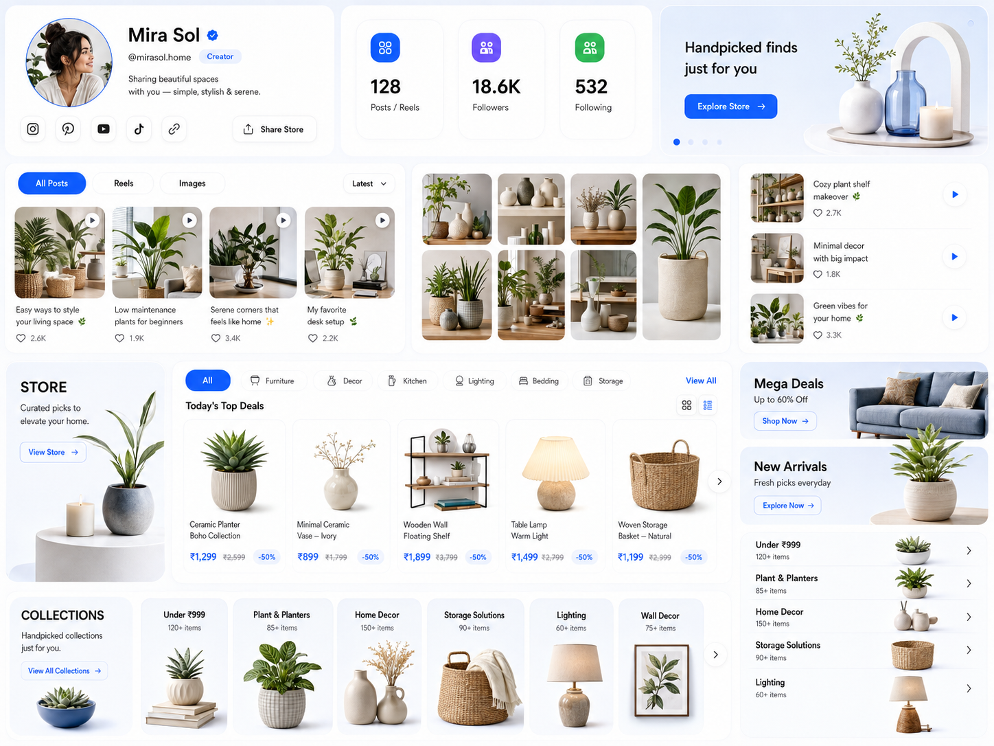 Apple Inspired storefront theme preview