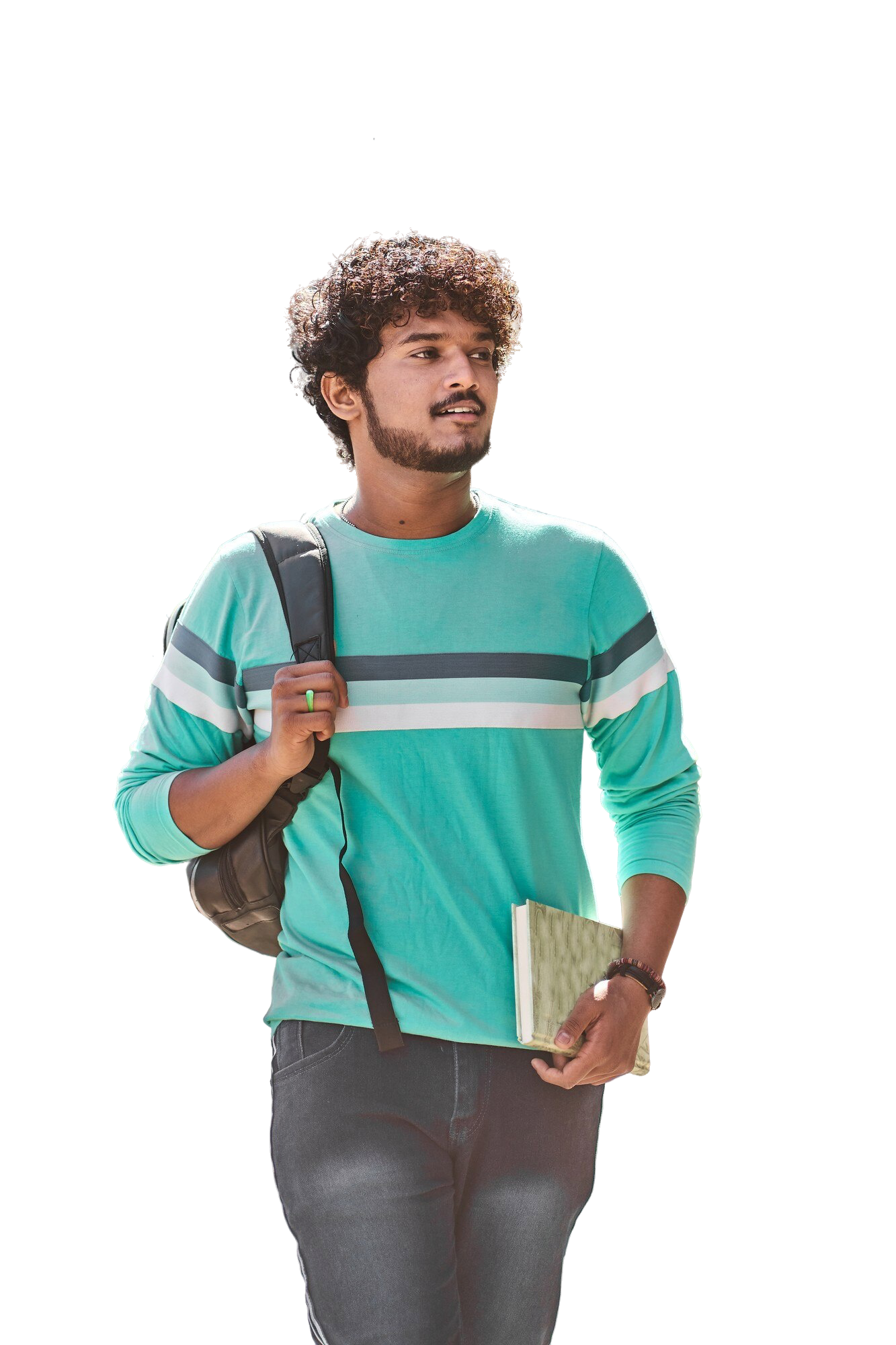Indian student goes